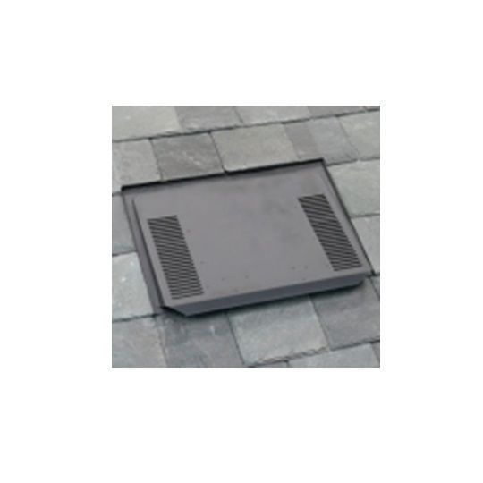 VentSure® Galvanized Low Profile Slant Back Roof Vent with Exterior