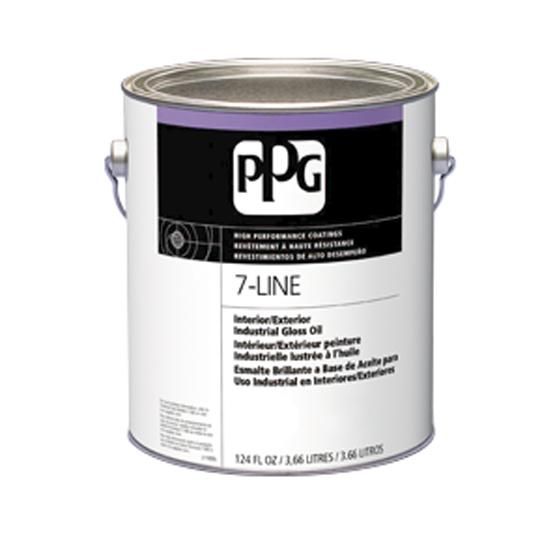 (7-817) 7-Line Interior/Exterior Industrial Gloss Oil with Deep Rustic Base - 1 Gallon Can