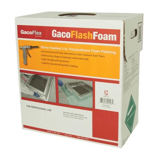 GacoFlashFoam Spray-Applied Foam Flashing Kit