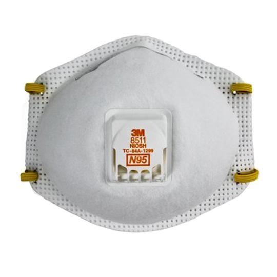 8511 Particulate Respirator with Cool Flow&trade; Valve