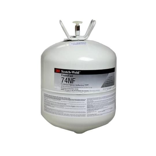 Non-Flammable Foam Fast 74 NF Cylinder Spray Adhesive - 37 Lb. Large ...