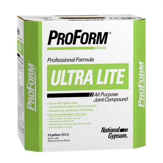 ProForm&reg; Ultra Lite All Purpose Joint Compound - 3.5 Gallon Carton