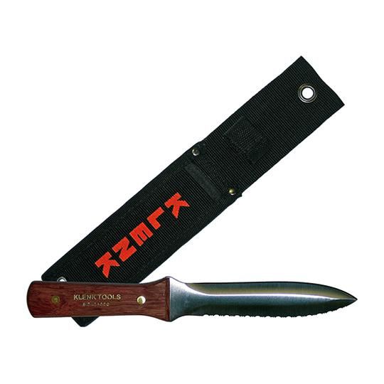 Dual Duct/Insulation Knife With Nylon Ripstop Sheath 11"