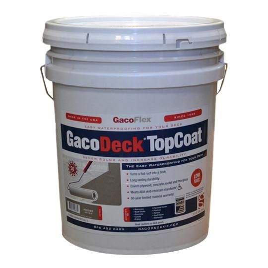GacoDeck TopCoat - 5 Gallon Pail