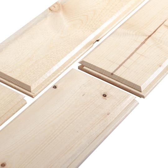 1" x 8" x 16' RealSoffit&trade; Ship Lapped Resawn Prime V-Groove