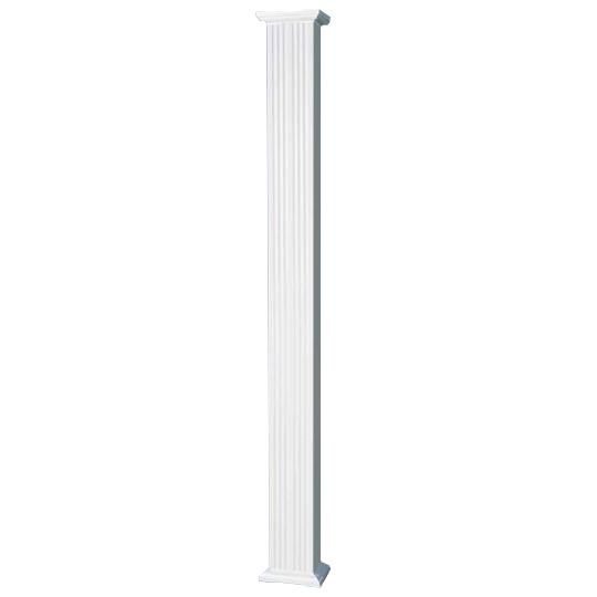 8" x 9' Aluminum Square Column