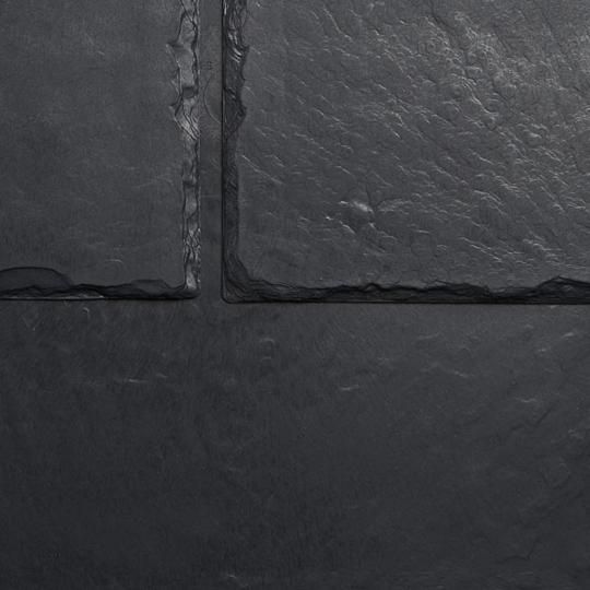 12" Majestic Slate&trade; Traditional Polymeric Tiles - Class C - Pre-Blended Batch 3
