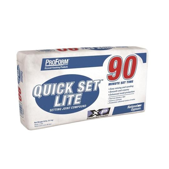 ProForm® Quick Set™ Lite Setting Compound - 90 Minutes Setting Time ...