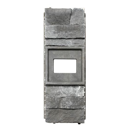 STONEfacade™ Multicourse Electrical Box with Horizontal Opening
