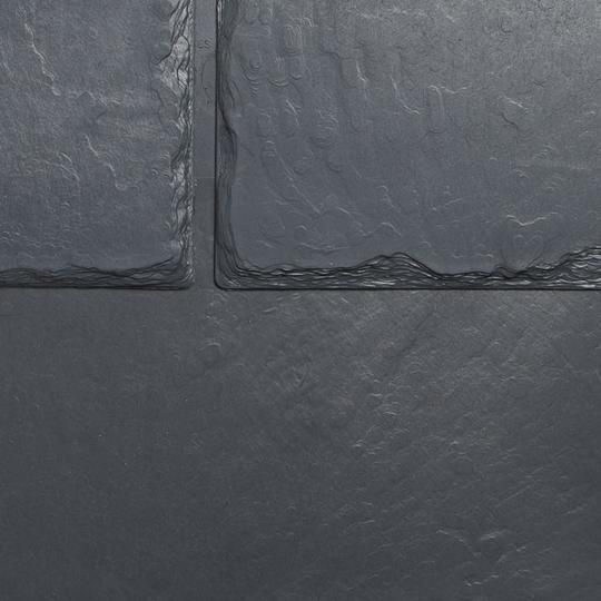 12" Majestic Slate&trade; Traditional Polymeric Tiles - Class C - Pre-Blended Batch 2