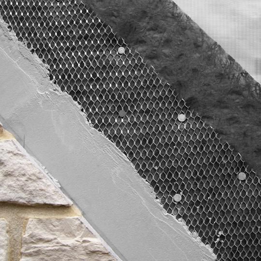4' x 45' Driwall&trade; Rainscreen 10 mm Exterior Wall Drainage Mat