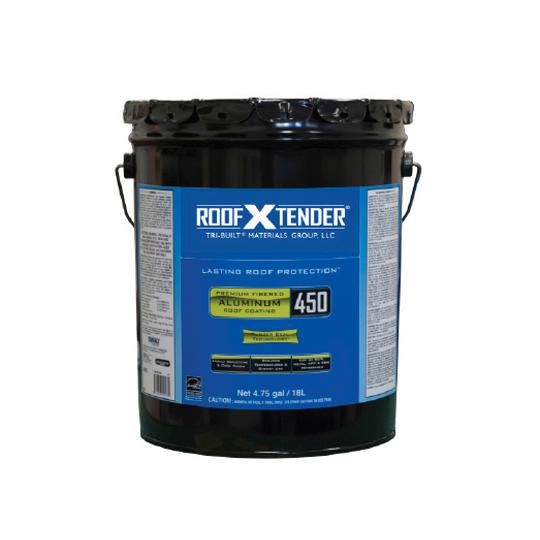 ROOF X TENDER&reg; 450 Premium Fibered Aluminum Roof Coating