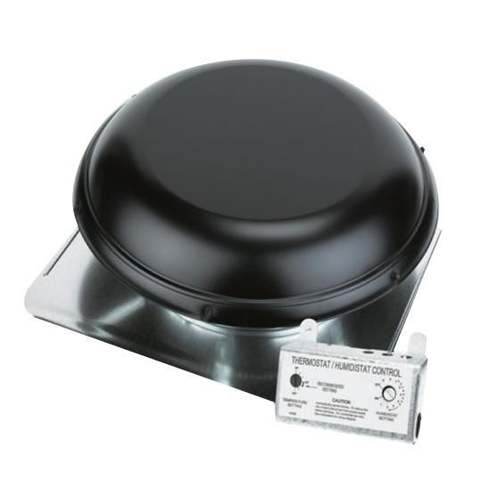 1170 Power Plus Roof Vent with Pre-Wired Humidistat/Thermostat