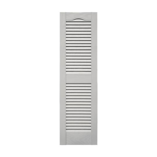 Standard Cathedral Top Open Louver Shutters (Pair)