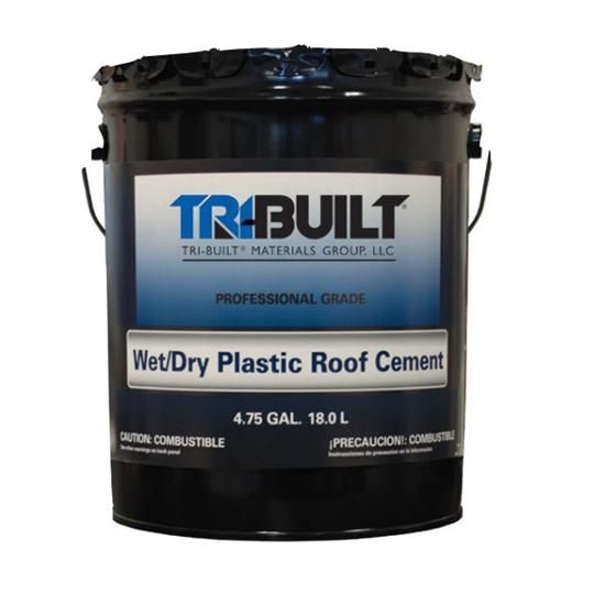 Wet/Dry Plastic Roof Cement - Winter Grade