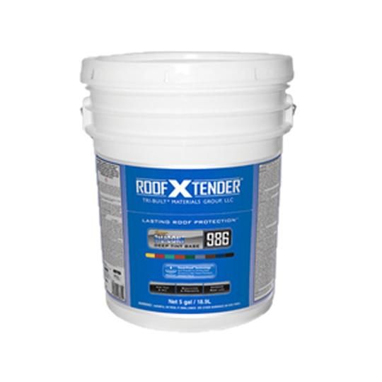 ROOF X TENDER&reg; 986 Super Silicone Roof Coating Deep Tint Base