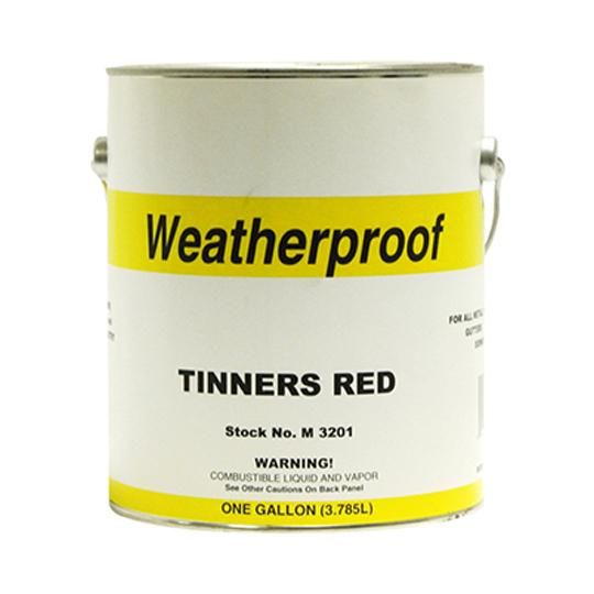 Tinners Red Paint - 1 Gallon Can