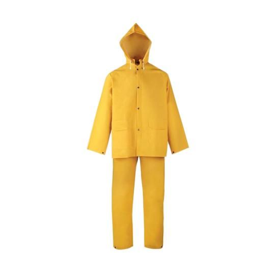 3-Piece PVC Rain Suit - Extra Large