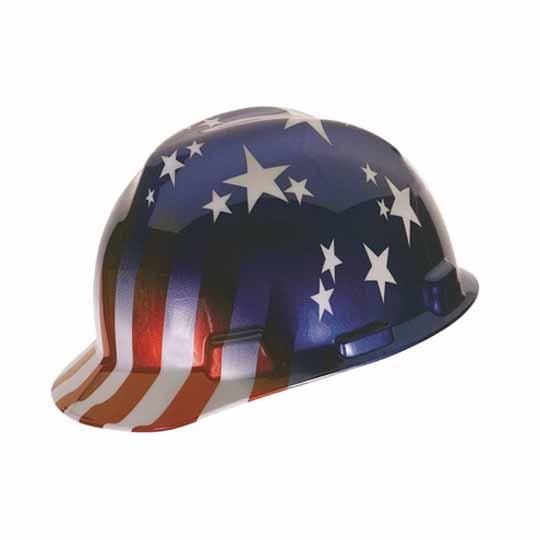 American Freedom Series V-Gard&reg; Slotted Hard Hat