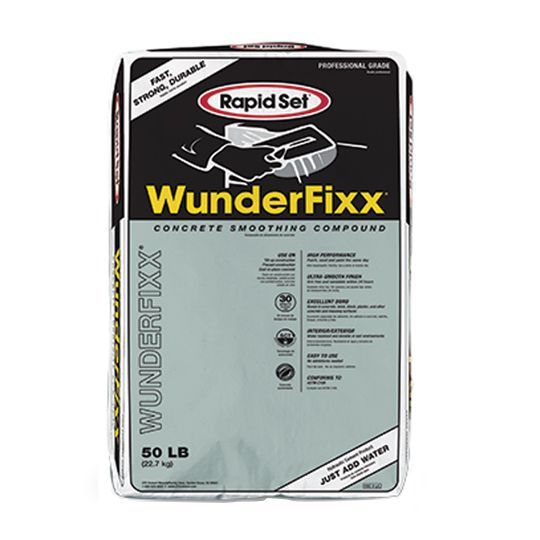 Rapid Set® WunderFixx® Concrete Smoothing Compound - 50 Lb. Bag