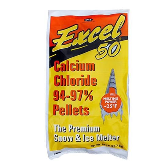 Excel&trade; Calcium Chloride Pellets - 50 Lb. Bag