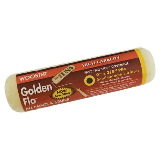9" Golden Flo Paint Roller Cover with 3/8" Nap