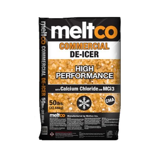 Commercial High-Performance De-Icer with Calcium Chloride and MCi3 - 50 Lb. Bag