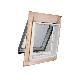 Velux 22-1/2" x 30-1/2" Thermo-Lit Manual Venting Pan-Flashed Skylight with Copper Cladding & Tempered Low-E2 Glass