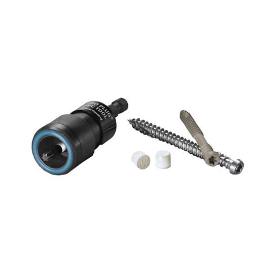 #10 x 2" Pro Plug&reg; Epoxy Coated Smooth Screw System for Restoration Millwork&reg; - 50 Lin. Ft. Kit