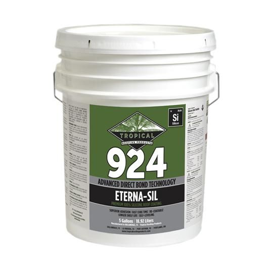 924 ETERNA-SIL Premium Solvent Based Silicone Roof Coating - 5 Gallon Pail