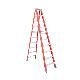 10' Fiberglass Step Ladder - 300 Pound Load Capacity