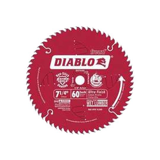 71/4" x 60Tooth Diablo Circular Saw Blade
