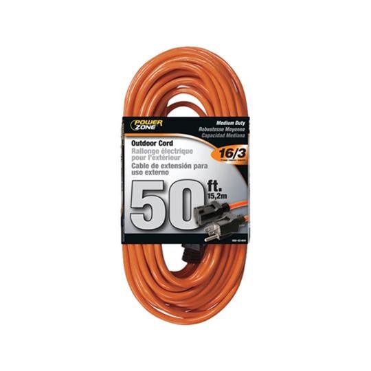 16/3 x 50' Extension Cord