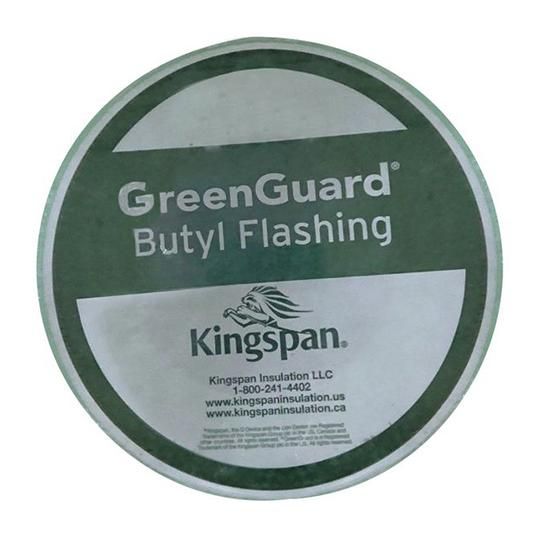 6" x 75' GreenGuard&reg; Butyl Flashing Tape