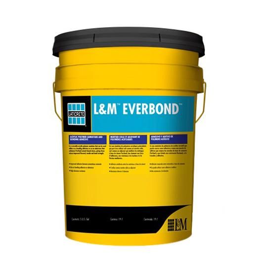 L&M&trade; EVERBOND&trade; Acrylic Polymer Admix and Bonding Adhesive - 5 Gallon Pail