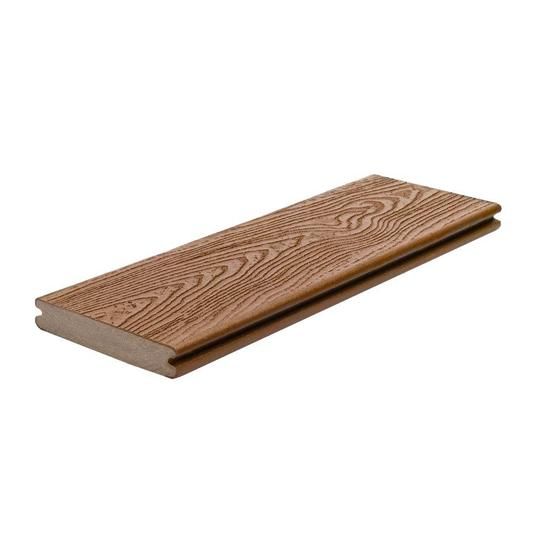 1" x 6" x 20' Transcend&reg; Grooved-Edge Composite Deck Boards