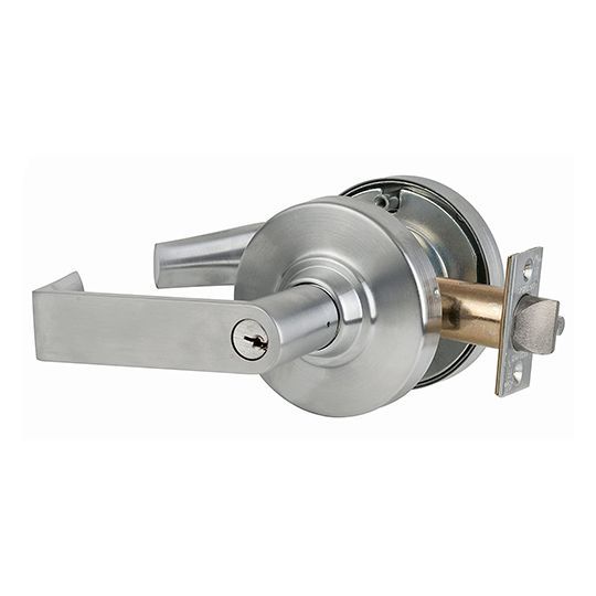 ND80PD Rhodes Conventional Storeroom Lock Lever with C Keyway