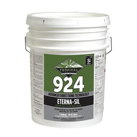 924 ETERNA-SIL Premium 100% Silicone Roof Coating - Sutter Roofing - 5 Gallon Pail