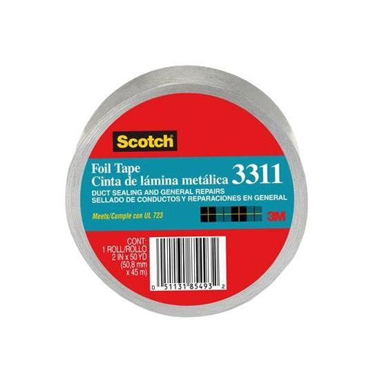 2" x 50 yd 3311-50A Scotch&reg; Foil Tape