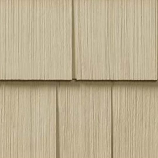 Cedar Impressions&reg; Single 7" Perfection Polymer Shingle Siding - Cedar Grain Finish