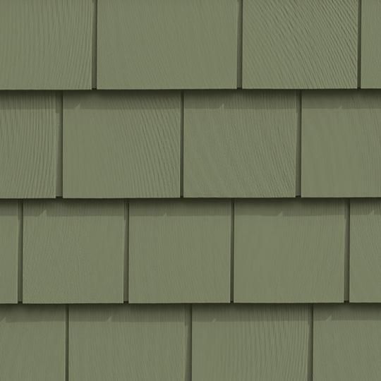 Cedar Impressions® Triple 5" Straight Edge Sawmill Polymer Shingle Siding