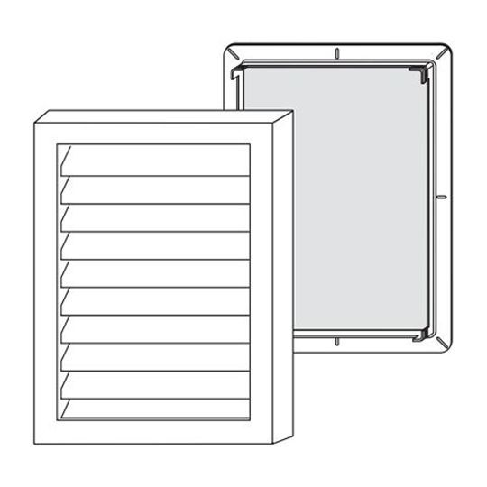 18" x 24" Rectangular Gable Vent