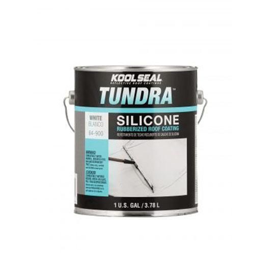 Tundra&trade; Silicone Rubberized White Roof Coating - 1 Gallon Bucket