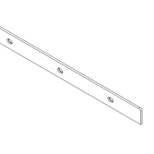 Single Flange .080 Aluminum Termination Bar