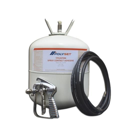 Polyset&reg; TPO/EPDM Spray Contact Adhesive - 22 L Kit