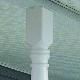 CertainTeed Siding 5" x 5" x 108" Structural Vinyl Colonial Porch Post White
