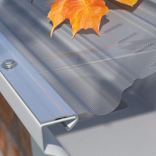 5" x 4' E-Z-Leaf Eliminator Stainless Steel Gutter Filter