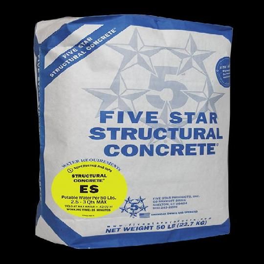 Structural Concrete ES - 50 Lb. Bag