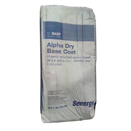 Senergy Alpha Dry Base Coat - 50 Lb. Bag