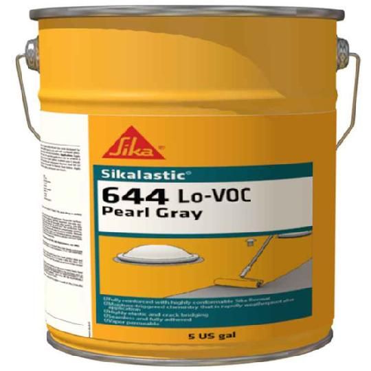 Sikalastic -644 Lo-VOC Top Coat - Standard Gray - 5 Gallon Pail
